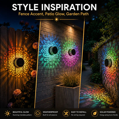 🎁Limited-time 50% OFF🌙 2026 New Solar Mandala Lights