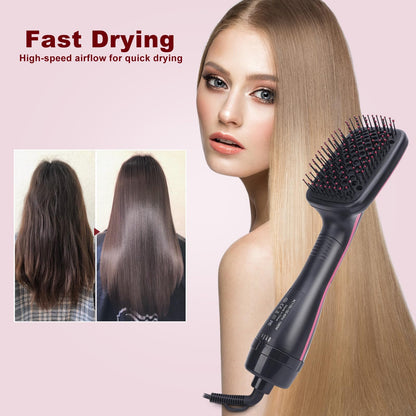 🔥LAST DAY 49% OFF-2 in 1 Comfort Comb Design Multifunctional Hair Dryer