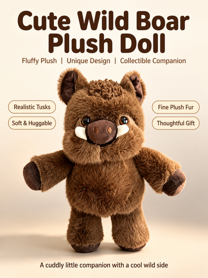 45cm Cow & Pig Plush Toys | Soft Animal Dolls