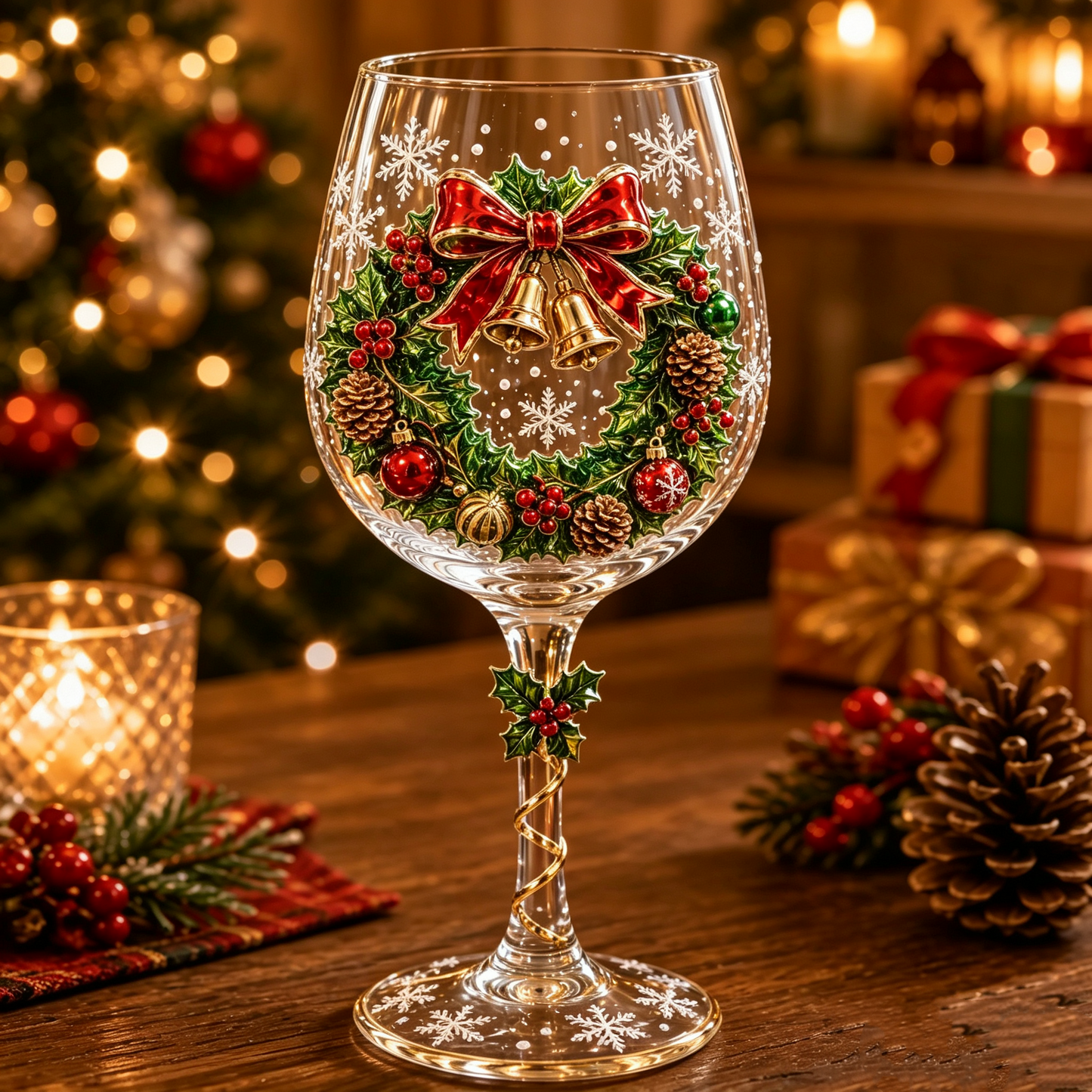 ✨🎁Christmas 3D Wine Glass Collection Gift Box Set🎁✨