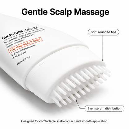 Scalp Care Ampoule with Comb Applicator