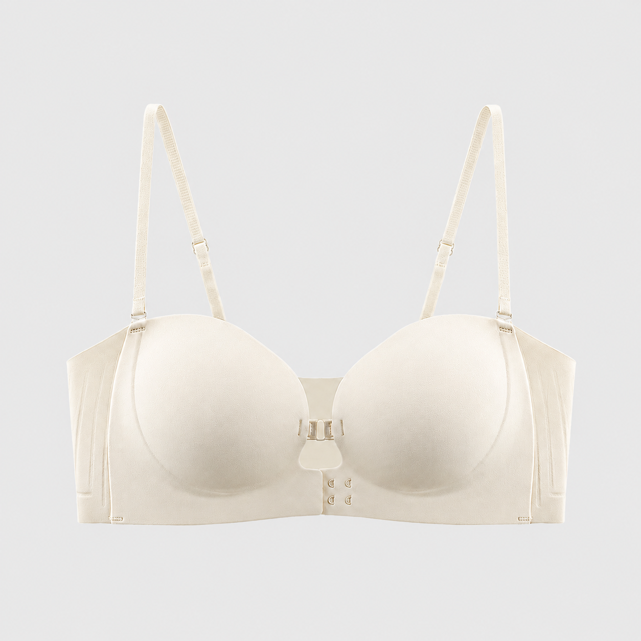 Front Clasp Strapless Bra | No-Slip Seamless Push-Up Bra