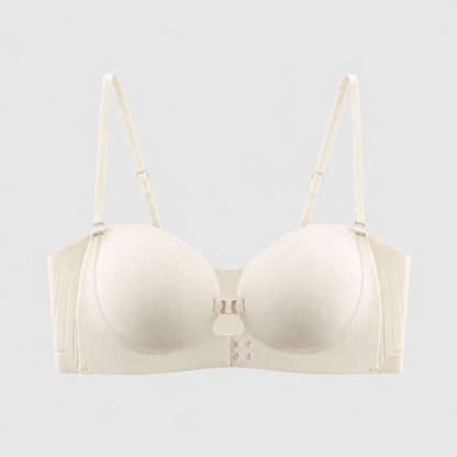 Front Clasp Strapless Bra | No-Slip Seamless Push-Up Bra