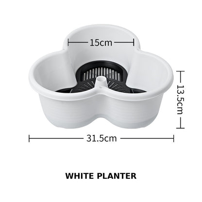 Stackable Vertical Planter with Wheels & Smart Drainage