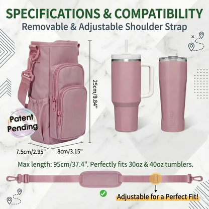 Sportsnew Water Bottle Carrier for 40oz Tumbler