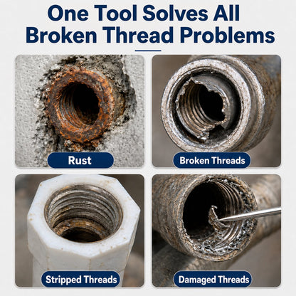🛠️ Broken Pipe Thread Extractor | Fast Drill-Powered Broken Fitting Removal Tool