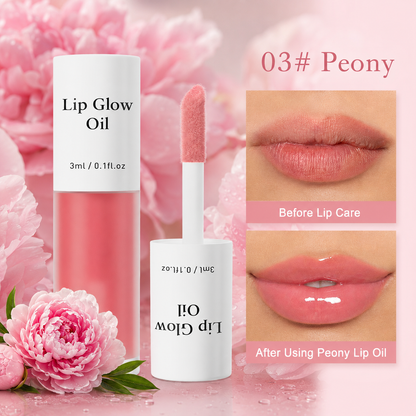 New⭐Lip Glow Oil – 7 Fruit-Inspired Glossy Shades