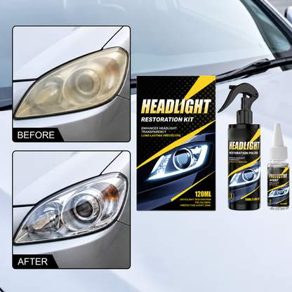 Professional Headlight Polish and Sealant Kit