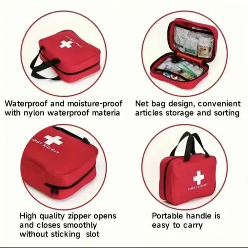 🎒330-Piece All-in-One Waterproof First Aid Kit | Be Ready for the Unexpected🚨