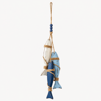 Set of 3 Marine Fish Hanging Ornaments