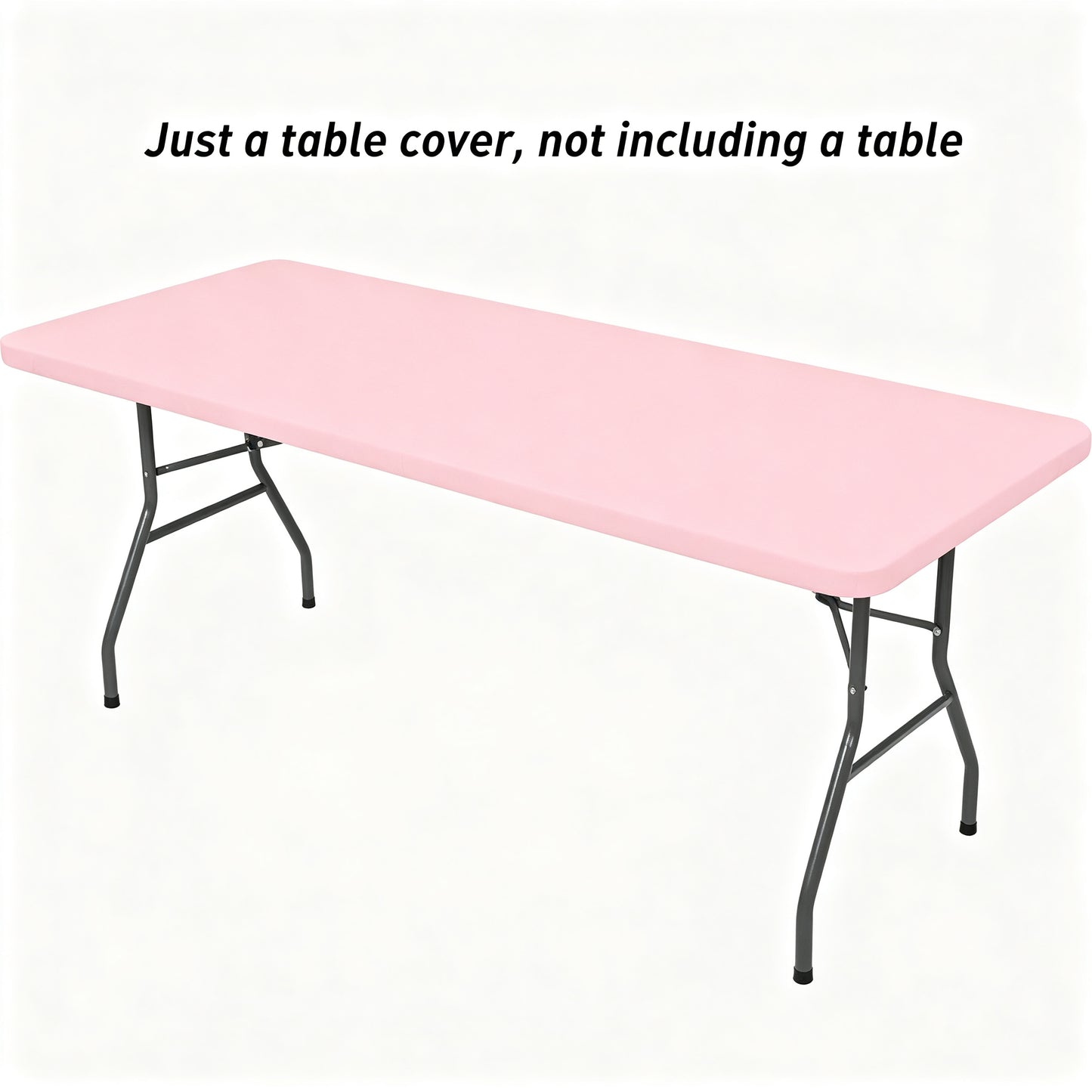 Stretch Fabric Table Top Cap Cover – Elastic Edge, Waterproof & Reusable