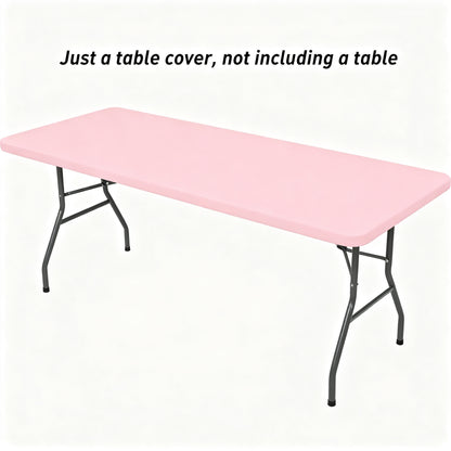 Stretch Fabric Table Top Cap Cover – Elastic Edge, Waterproof & Reusable