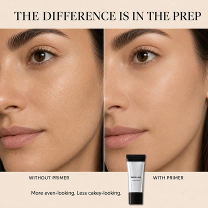 Smooth & Blur Makeup Primer – Water-Resistant Long-Wear Base