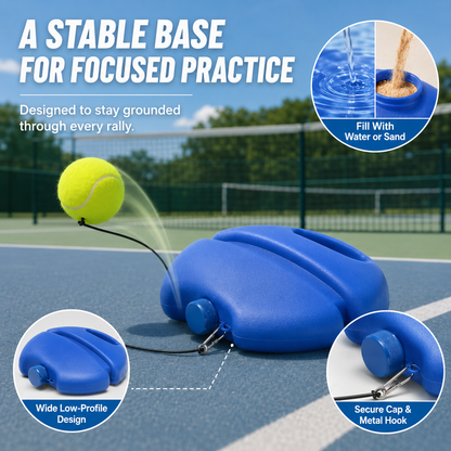 🎾Solo Tennis Trainer with 2 Rebound Balls | Practice Anywhere