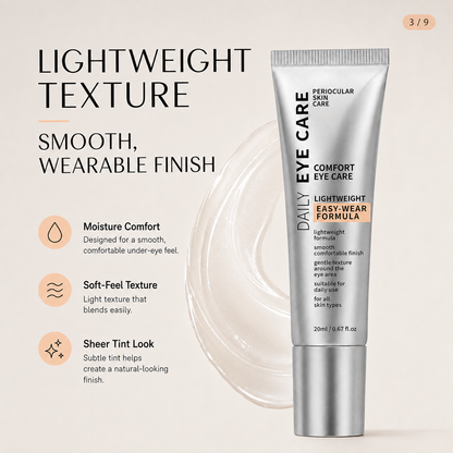 Daily Hydrating Eye Care Cream – Lightweight Moisture Comfort Formula