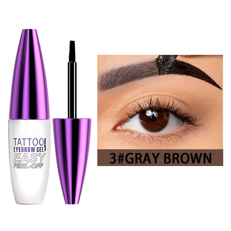 🔥Hot  | 30k+ Sold✅🎨Easy Peel-Off Eyebrow,Gel- &Sweatproof, Long-Lasting Black or Brown TattooTint- Enjoy easy eyebrow styling-8SA8