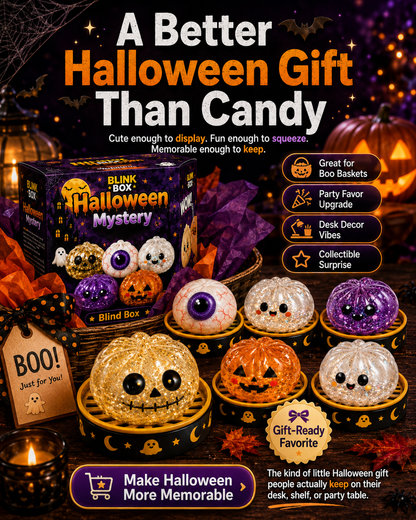 Halloween Mystery Squishy Toys | 5 Spooky Characters