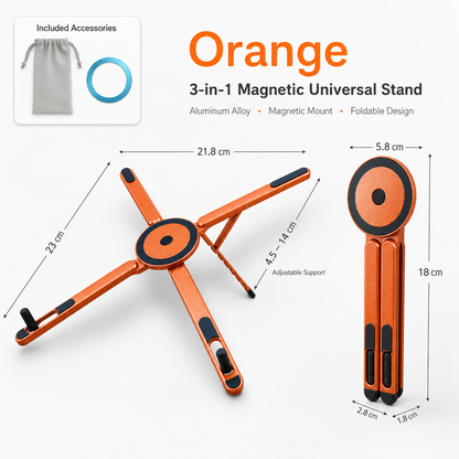 3-in-1 Universal Laptop, Tablet & Phone Stand