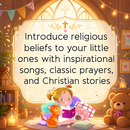 Bible Stories and Songs: Portable Electronic Player with 11 Books
