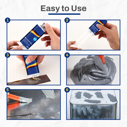 🔥AB Metal Repair Glue | Heavy-Duty Epoxy Repair Compound