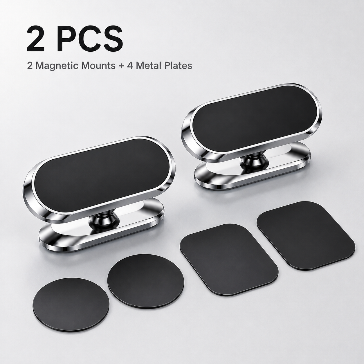 360° Magnetic Car Phone Mount | Foldable Dashboard Holder