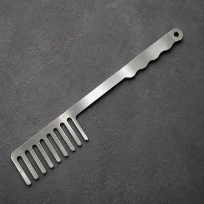 Stainless Steel Spaghetti Comb & Pasta Server | Easy Grip