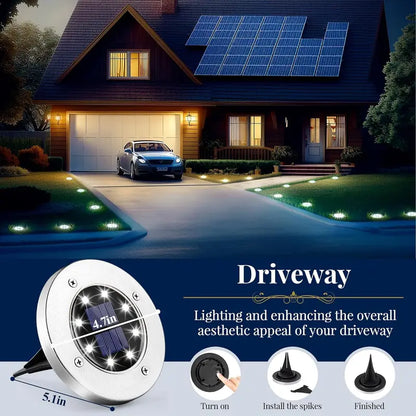 Solar Lights for Outside,Solar Lights Outdoor Waterproof