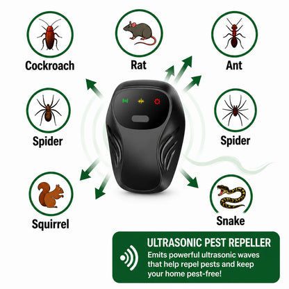 🔥 Limited Time 50% OFF | 🏡Ultrasonic Pest Repeller | Help Keep Mice, Roaches & Ants Away Without Chemicals-8CR5