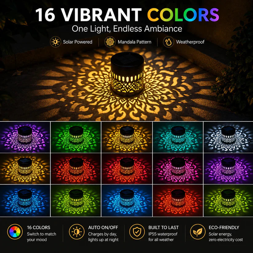 ⚡2026 New Solar Mandala Lights