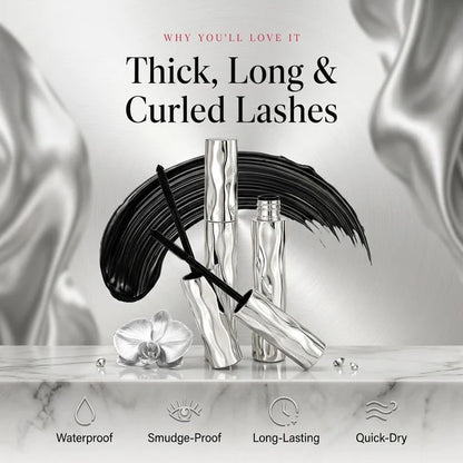 Waterproof Mascara for Thick, Long & Curled Lashes | Smudge-Proof & Long-Lasting