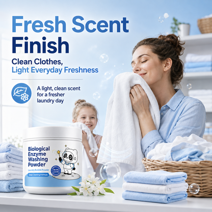 Biological Enzyme Laundry Powder | Cold-Water Cleaning