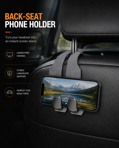 🚗 Car Seat Headrest Hook – Multi-Purpose Organizer Hanger