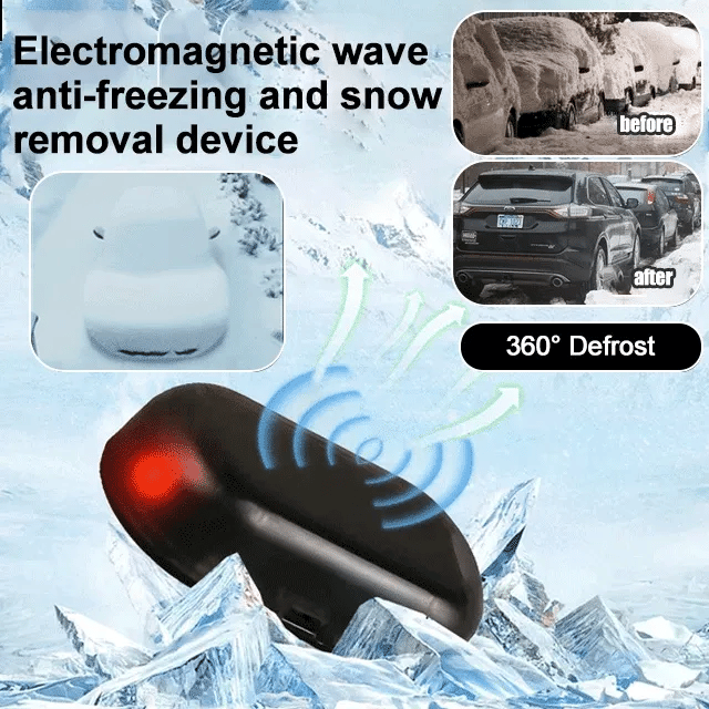 2026 Electromagnetic Wave Anti Freezing And Snow Removal Device
