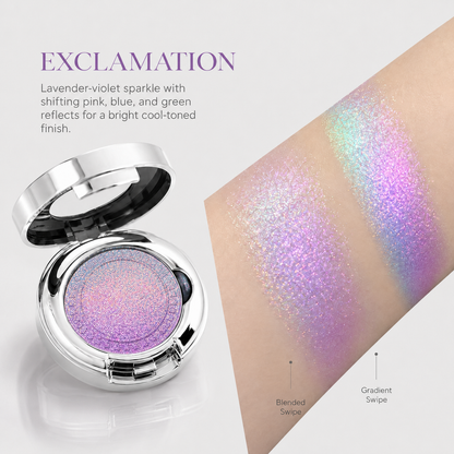 Multichrome Baked Highlighter Eyeshadow | Gradient Glow
