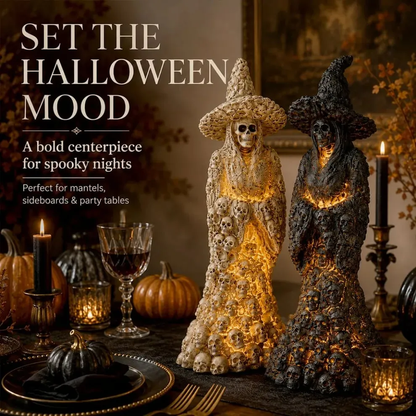 🔥HOT SALE 49% OFF✨Skeleton Witch Ornament
