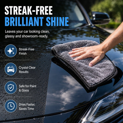 Microfiber Car Drying Towel | Ultra Absorbent & Reusable