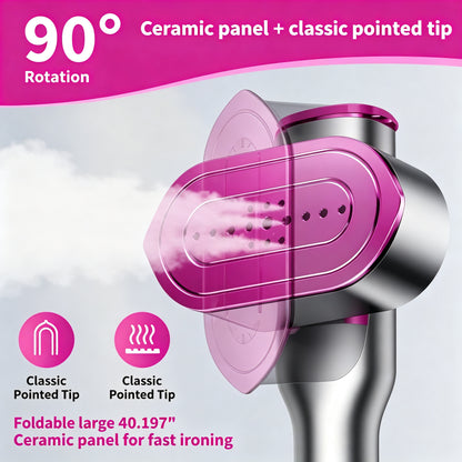 2026 Upgrade Garment Steamer for Clothes, Portable Travel Clothing Steamer Iron