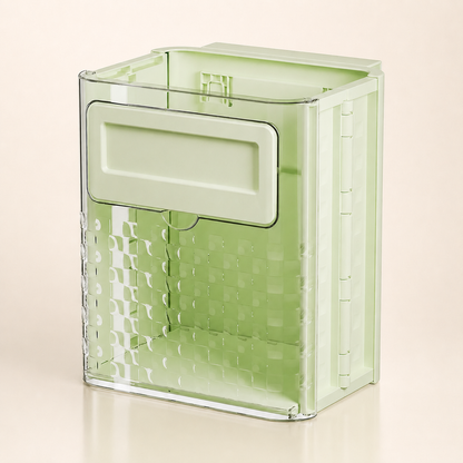 Foldable Wall-Mounted Trash Can for Kitchen Cabinet | Space-Saving Hanging Trash Bin