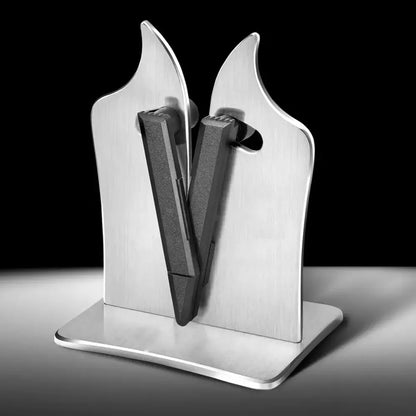 🔪Professional Stainless Steel Knife Sharpener – Fast Sharpening for Smooth, Wavy & Micro-Tooth Blades, Adjustable 16°-32°