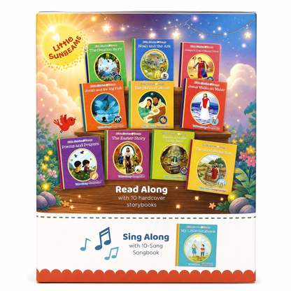 Bible Stories and Songs: Portable Electronic Player with 11 Books