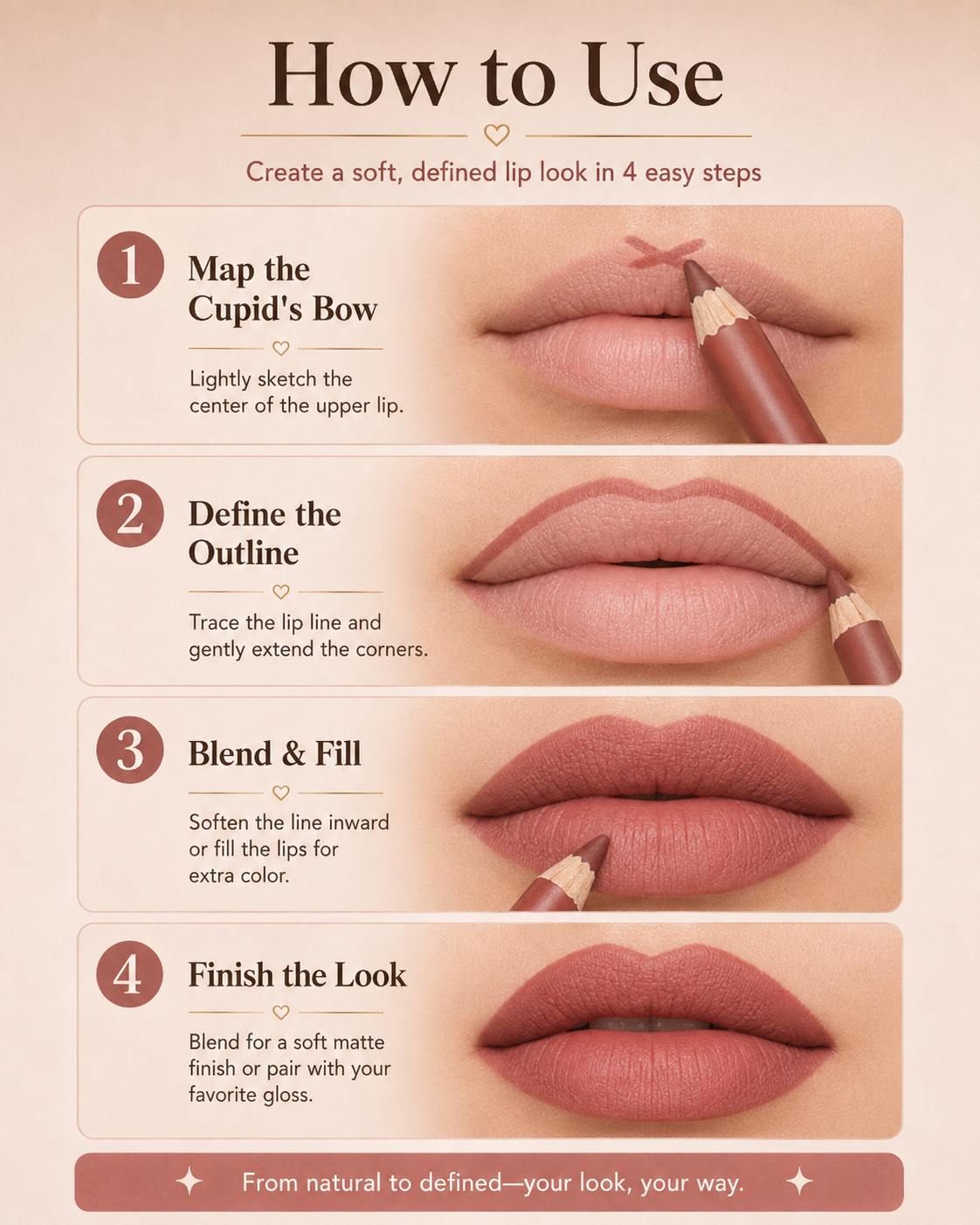 🖌️ 12Pcs Matte Lip Liner With Sharpener Set Waterproof Smudgeproof Precise Contour Lipstick Pens