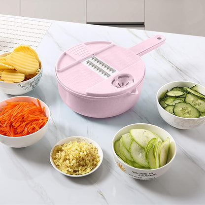 12-in-1 Premium Vegetable Chopper & Kitchen Prep System