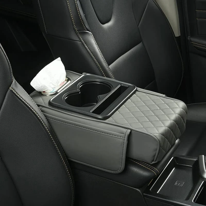 Multifunctional PU Leather Car Armrest Box Mat