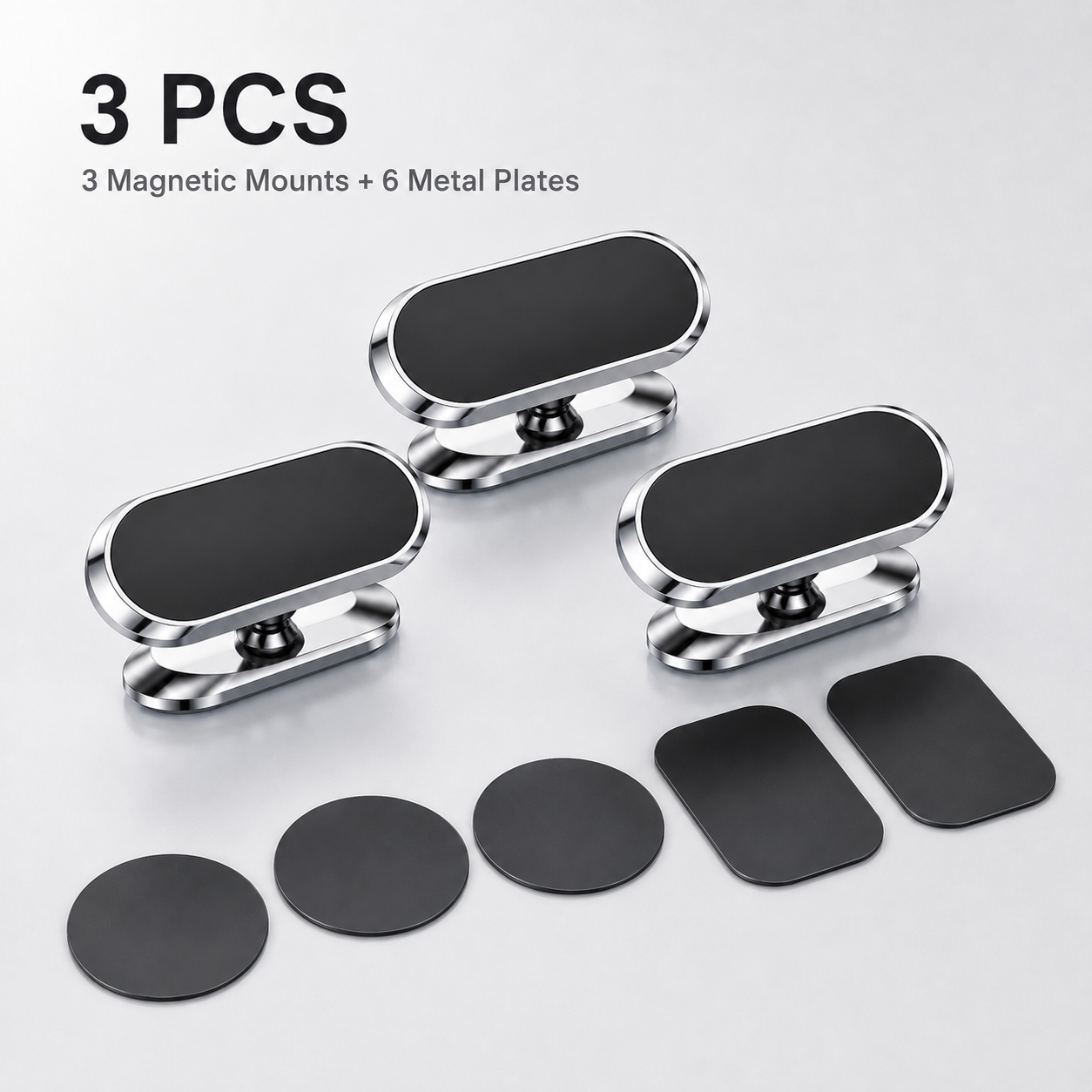 360° Magnetic Car Phone Mount | Foldable Dashboard Holder