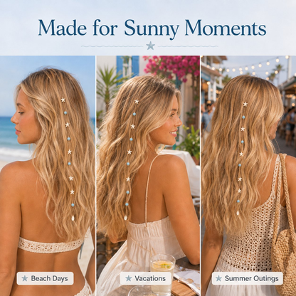 Beachy Mermaid Hair Accent