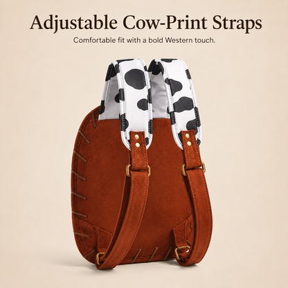 Western Cowboy Hat Shaped Backpack