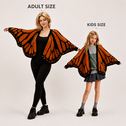 🦋 Limited-Time 49% OFF – Viral Butterfly Wing Batwing Knit Cardigan ✨
