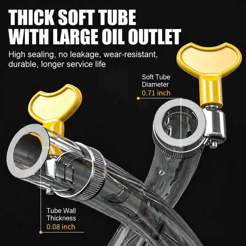 🔥 Just Squeeze & Flow – Fast Manual Siphon Pump Kit