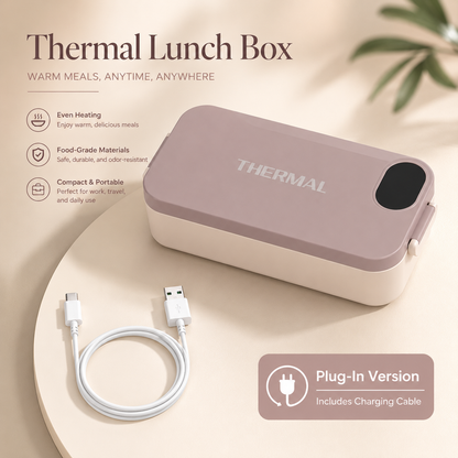 Rechargeable Electric Lunch Box | Portable Food Warmer