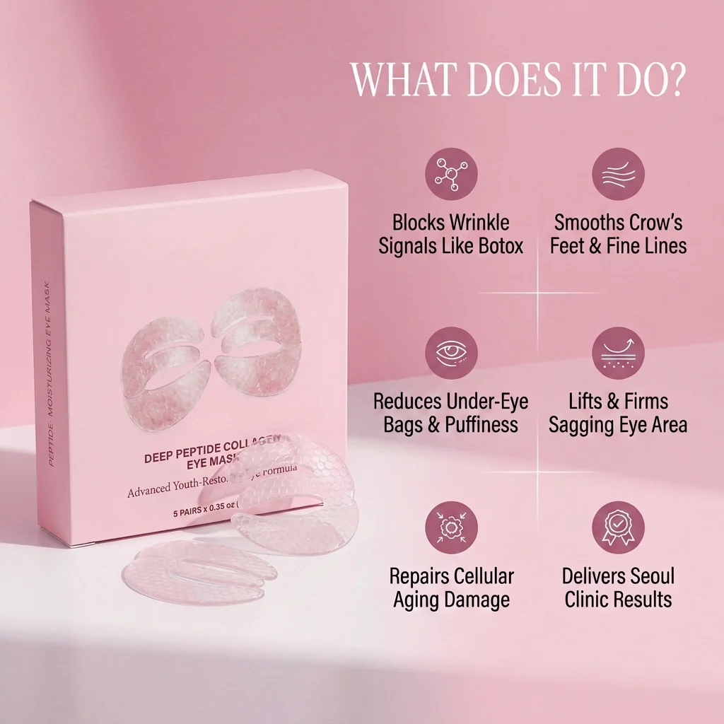 🎉Limited Time 49% OFF🔥Deep Peptide Collagen Eye Mask